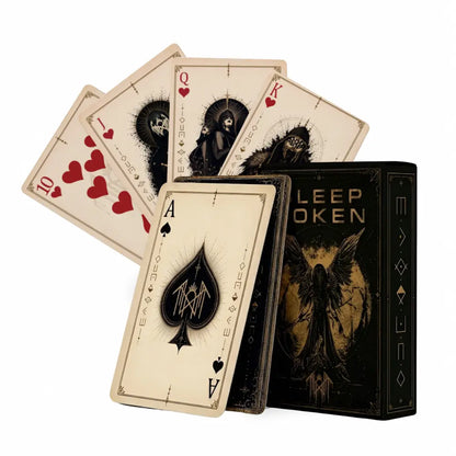 Sleep Token Playing Card Deck | Rock Music Band Collectible Poker Card Game | Gothic Fantasy Gift for Gamers and Fans