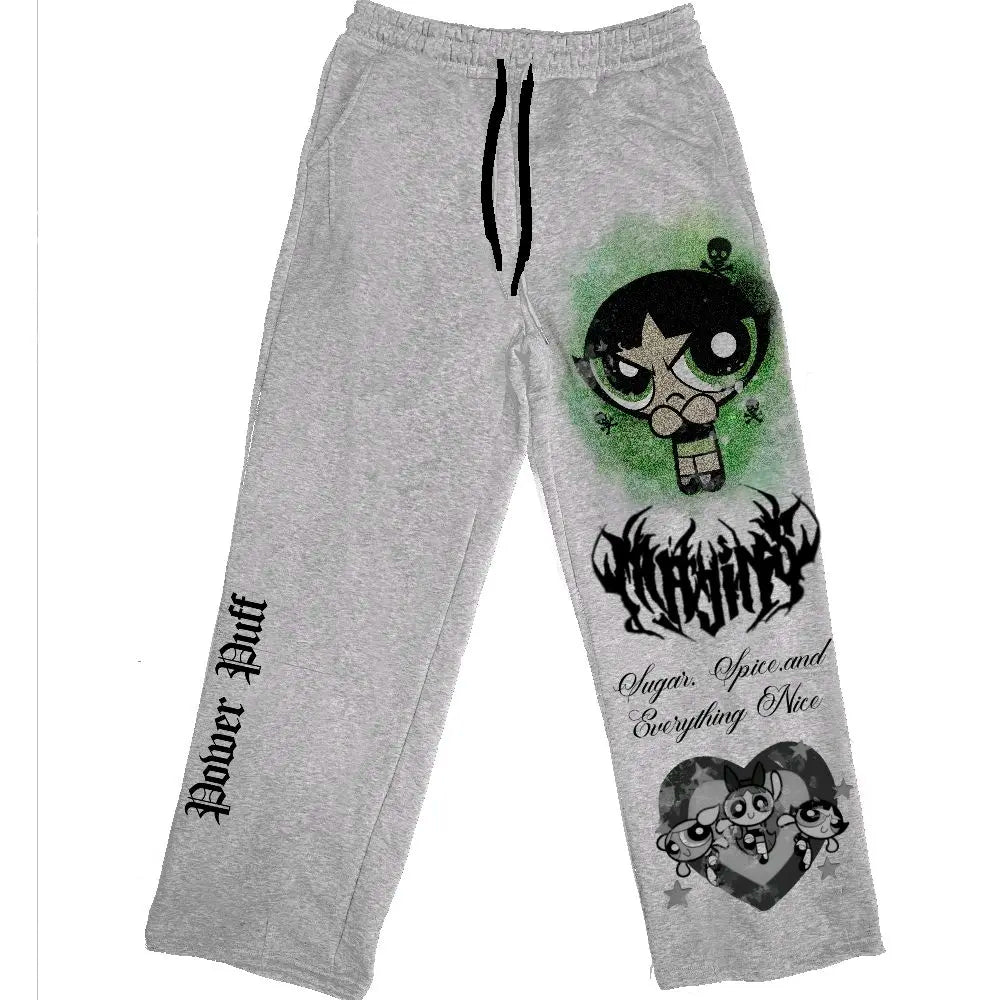 "Powerpuff Baggy" Sweatpants