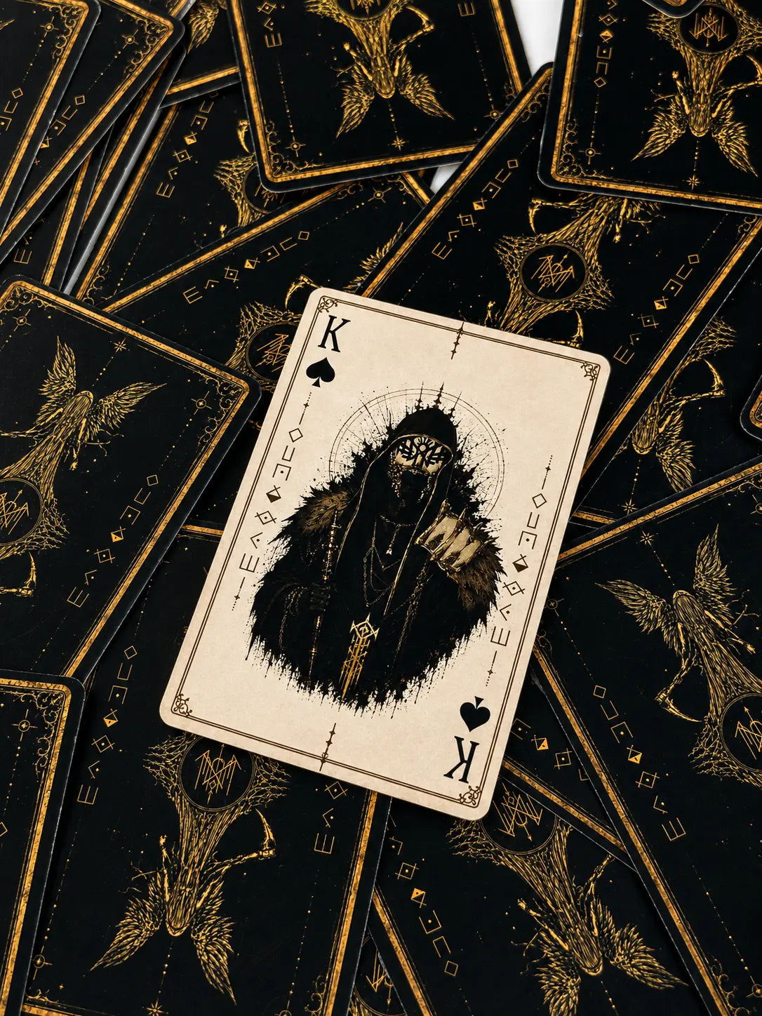 Sleep Token Playing Card Deck | Rock Music Band Collectible Poker Card Game | Gothic Fantasy Gift for Gamers and Fans