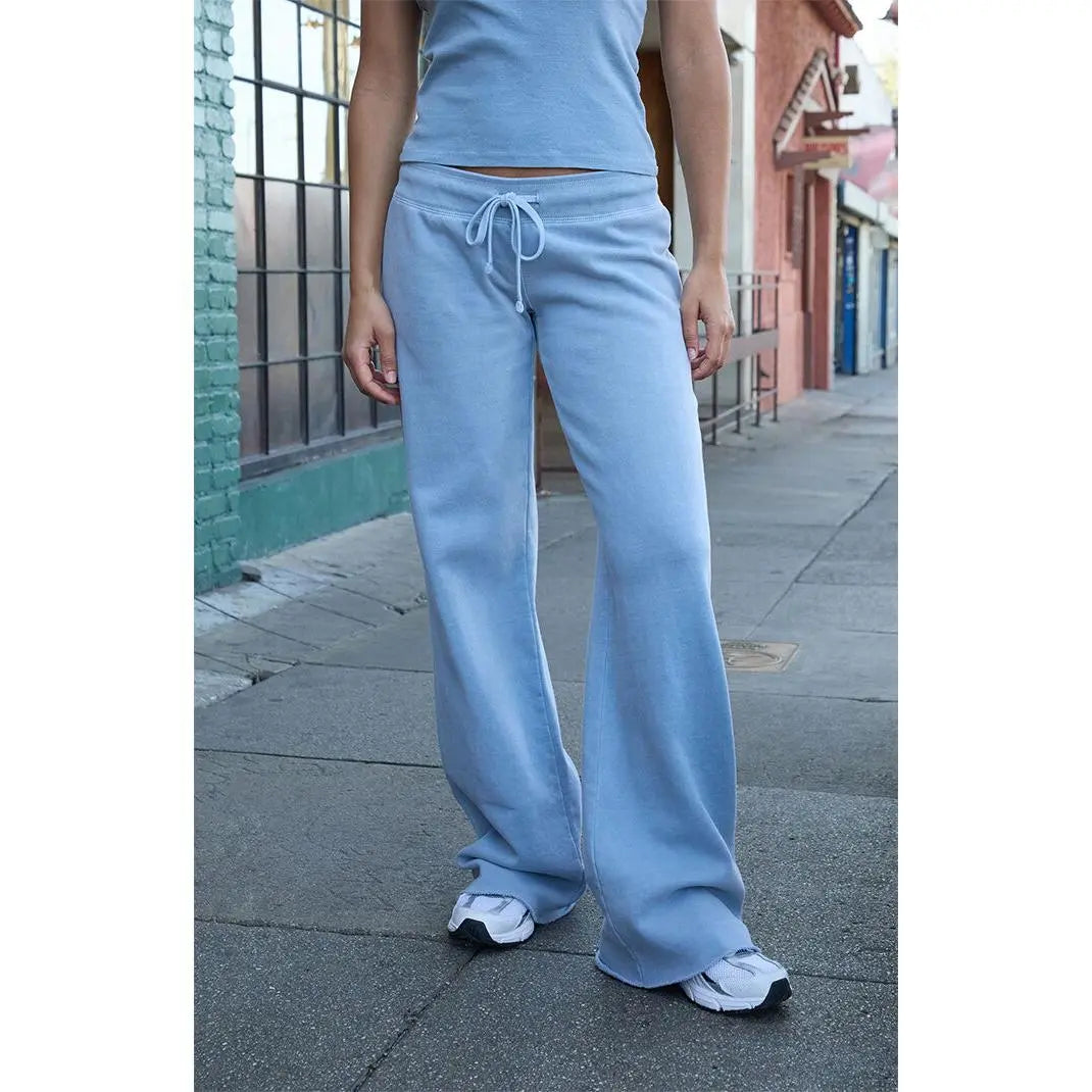 John Galt Women'S Light Blue Hilary Yoga Baggy Sweatpants