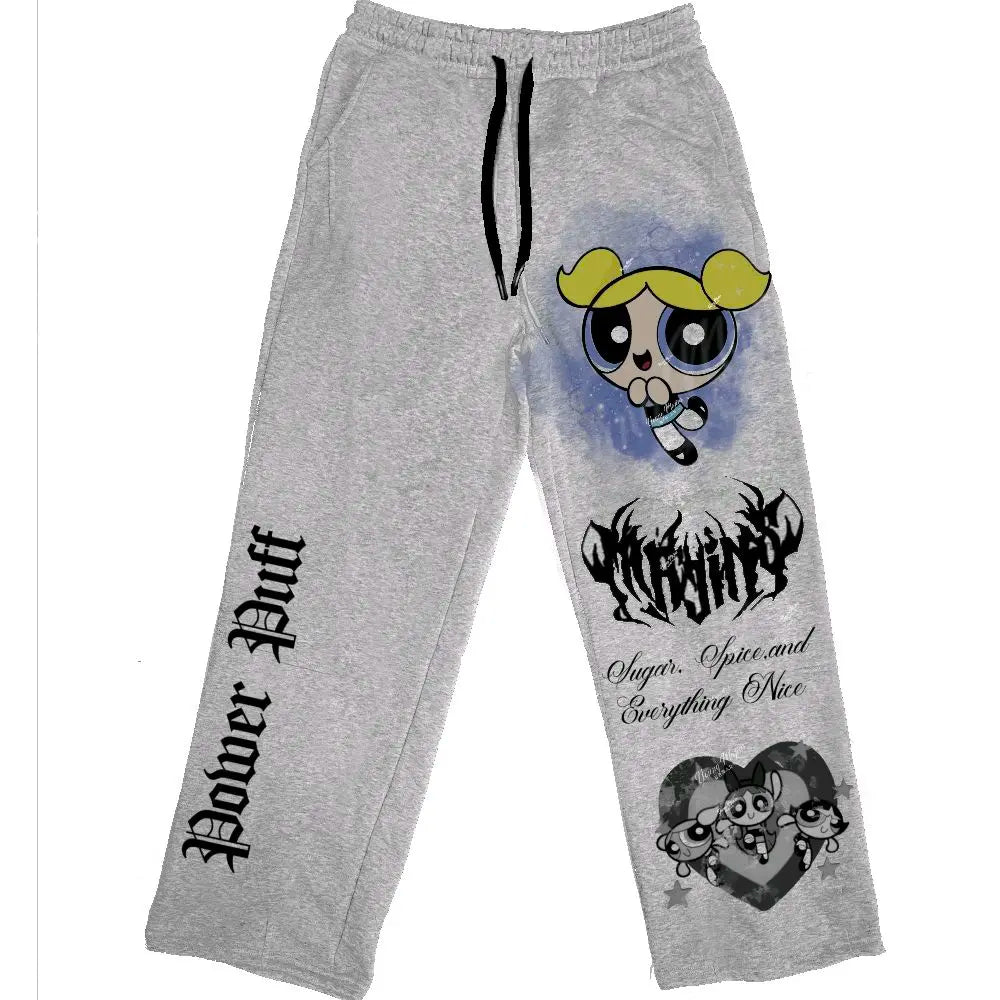 "Powerpuff Baggy" Sweatpants