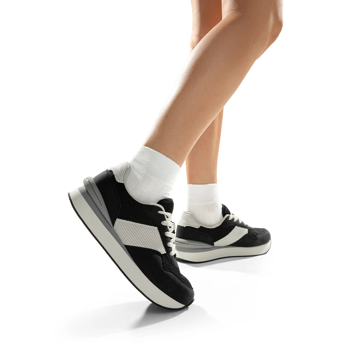 DREAM PAIRS Women'S Chunky Platform Lightweight Lace-Up Breathable Casual Fashion Sneakers, Trendy Casual Walking Footwear, Breathable Walking Sneakers, Casual Walking Sneakers