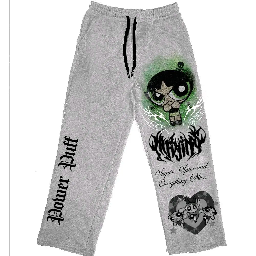 "Powerpuff Baggy" Sweatpants