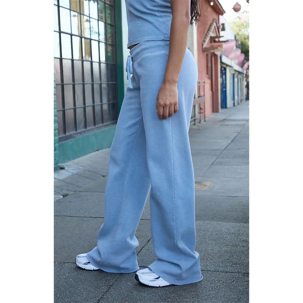 John Galt Women'S Light Blue Hilary Yoga Baggy Sweatpants