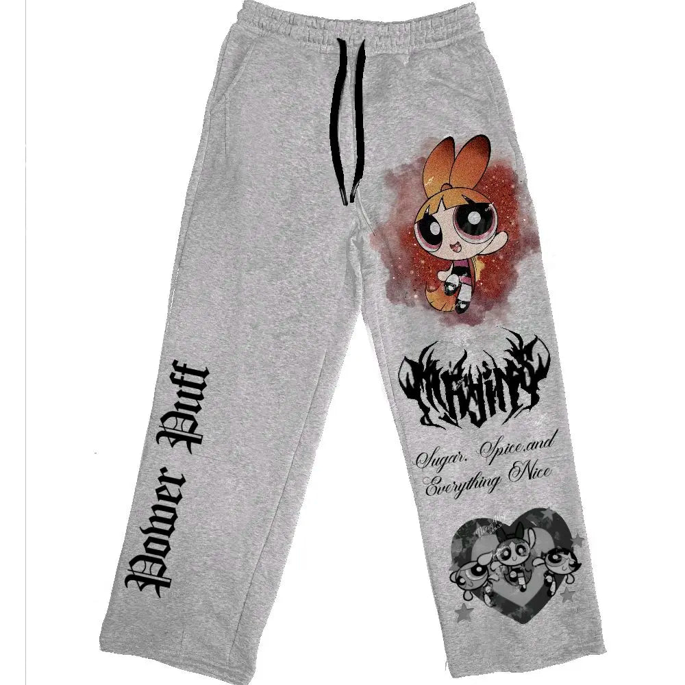 "Powerpuff Baggy" Sweatpants