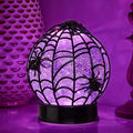 7" Illuminated Halloween Glitter Sphere by Valerie
