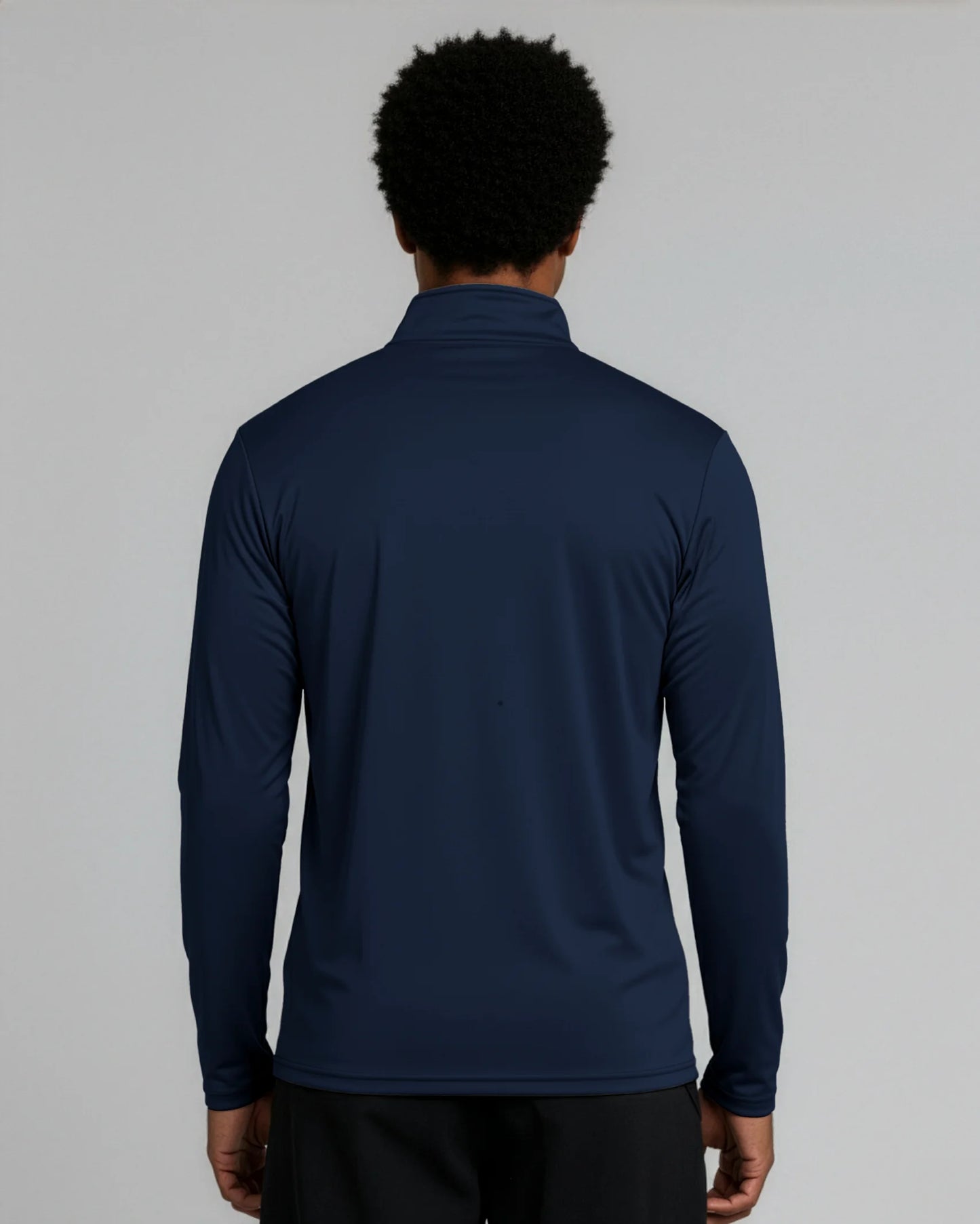 3 Pack: Men'S Dry-Fit Active Quarter Zip Long Sleeve Athletic Performance Pullover (Available in Big & Tall)