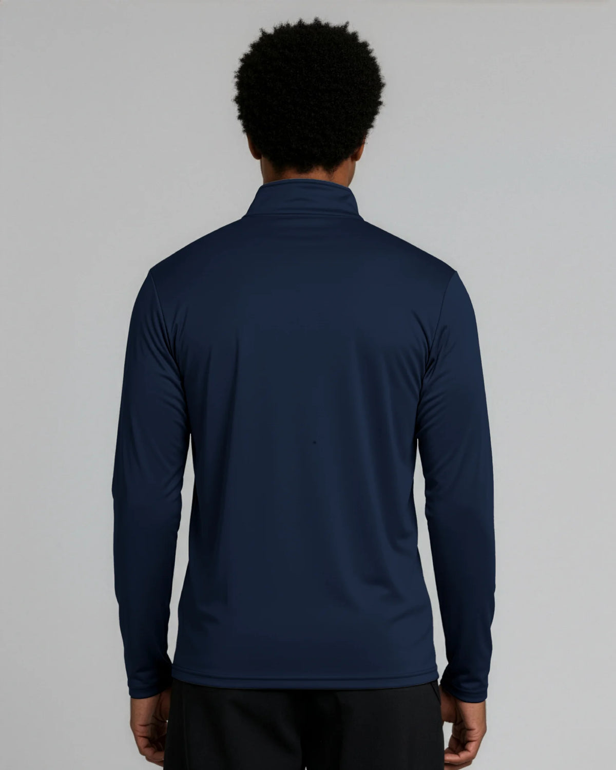 3 Pack: Men'S Dry-Fit Active Quarter Zip Long Sleeve Athletic Performance Pullover (Available in Big & Tall)
