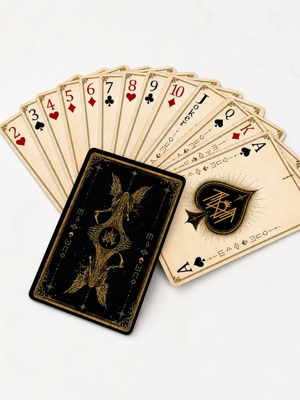 Sleep Token Playing Card Deck | Rock Music Band Collectible Poker Card Game | Gothic Fantasy Gift for Gamers and Fans
