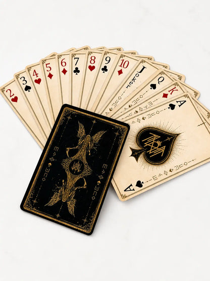 Sleep Token Playing Card Deck | Rock Music Band Collectible Poker Card Game | Gothic Fantasy Gift for Gamers and Fans