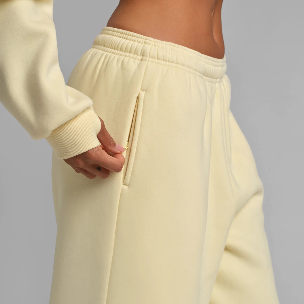 Comfrt | Basic Wide Leg Sweatpants | Relaxed Wide Leg Soft Fleece Sweatpants