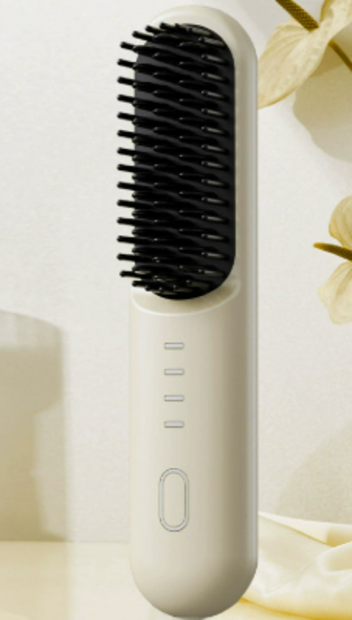 Wireless negative ion lazy portable straight hair comb does not hurt