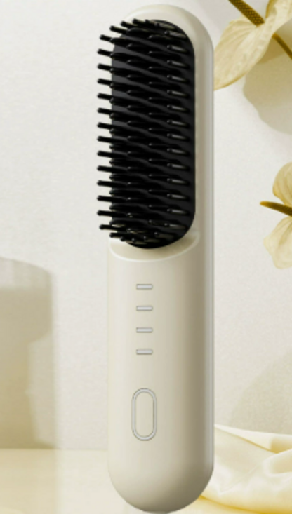 Wireless negative ion lazy portable straight hair comb does not hurt